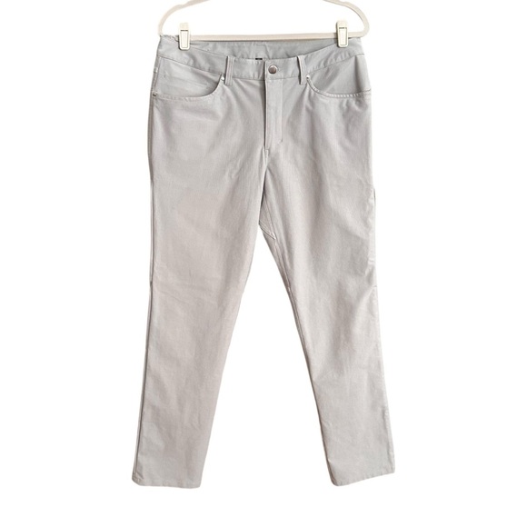 LULULEMON ABC 5-Pocket Utilitech Pants Classic Fit Business Casual Size 33x31 - Picture 1 of 13